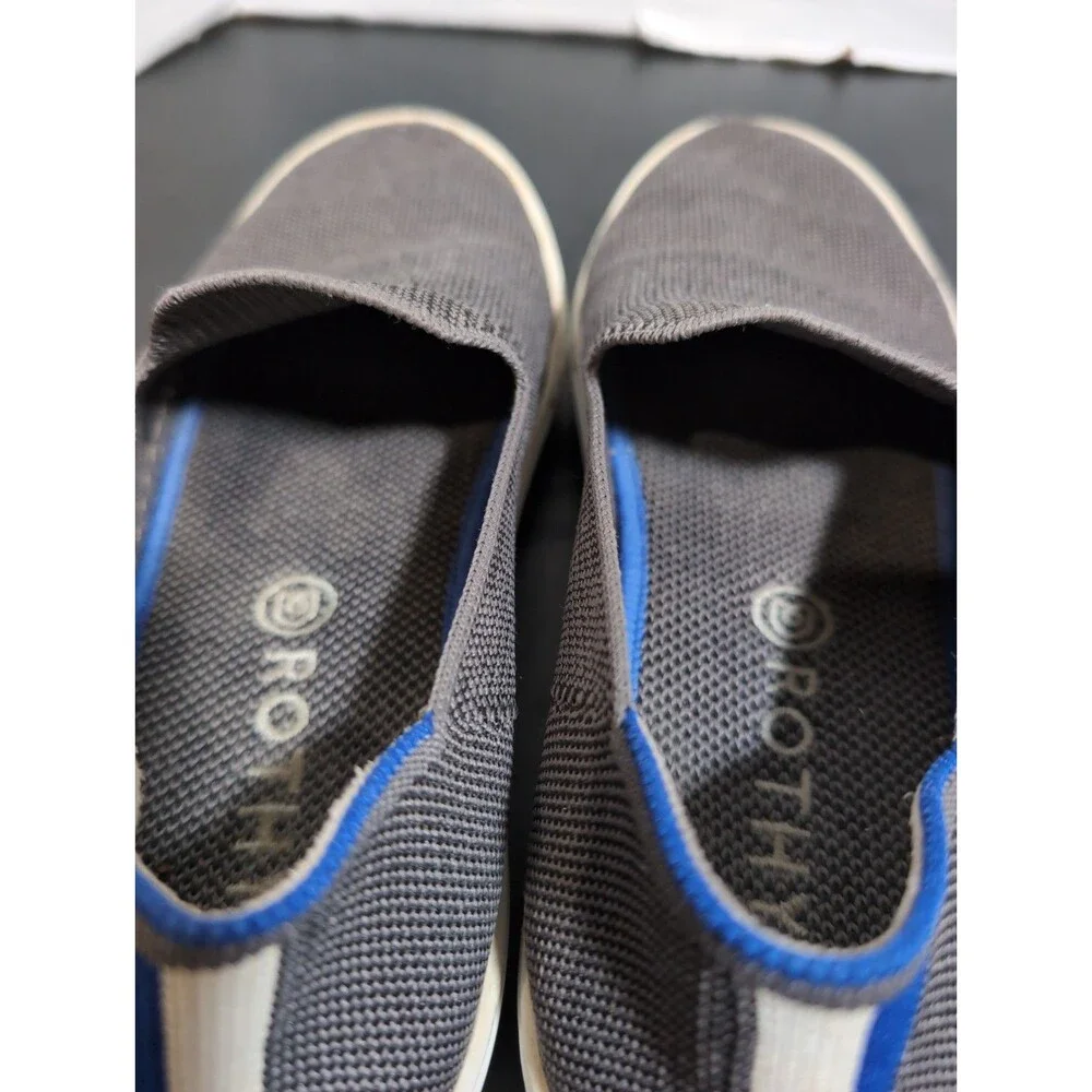ROTHY'S THE ORIGINAL SHOES WOMEN'S SIZE 7.5 SLIP ON  TEXTILE GRAY VGC